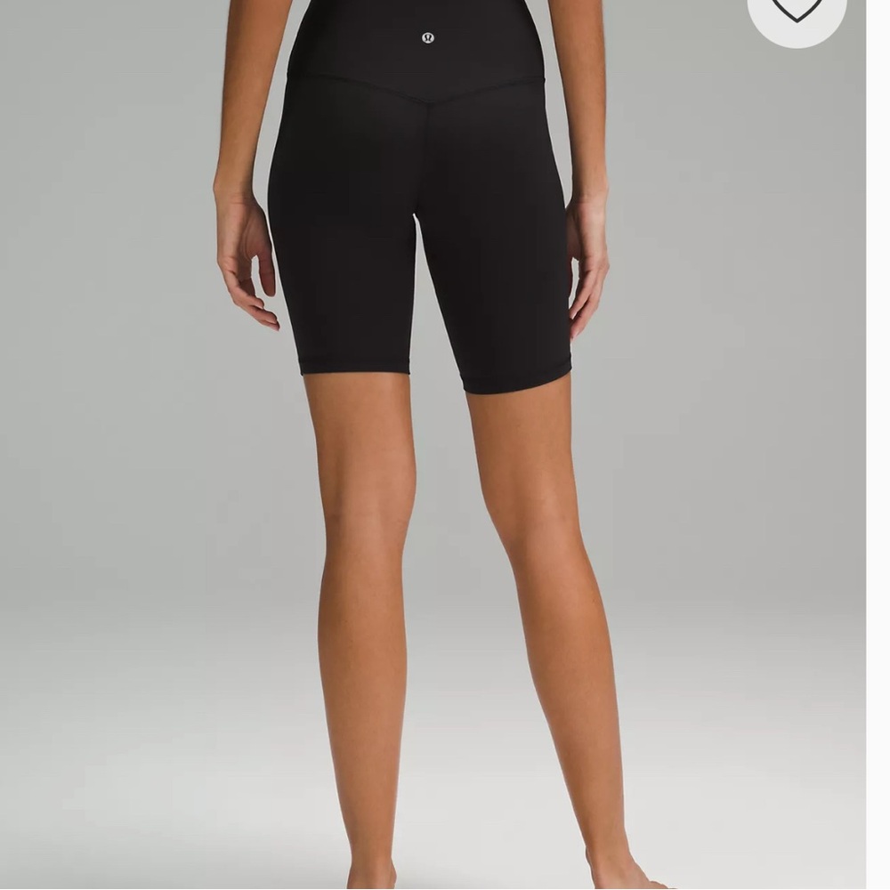 lululemon athletica Black Bike Shorts